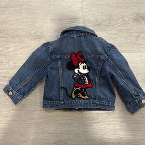 Baby Gap X Disney Minnie Mouse Toddler Jean Jacket